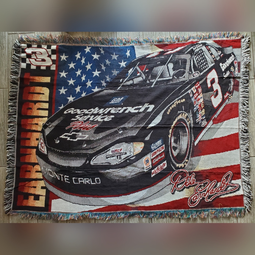 Dale Earnhardt Blanket